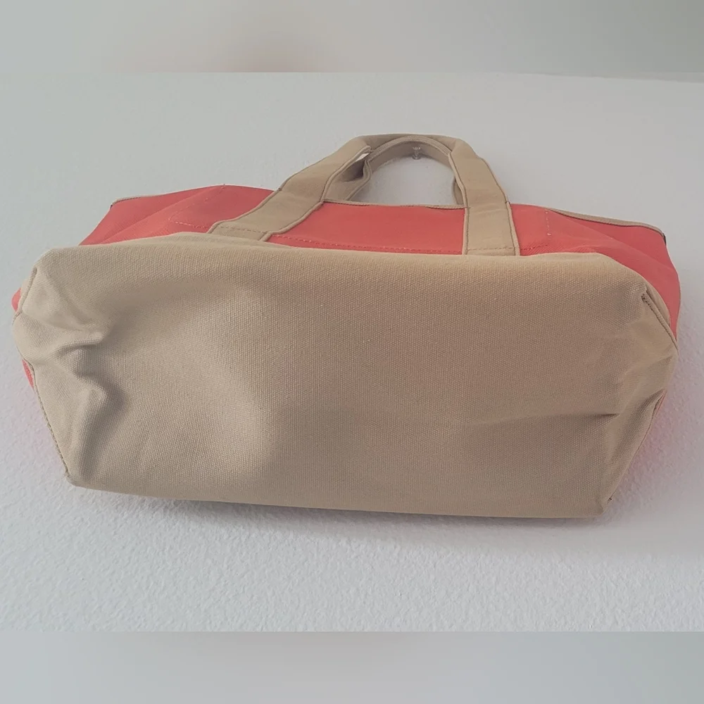 J. Crew Surfside Canvas Tote Bag, New With Tags - Picture 6 of 7